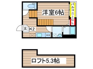 ハーモニーテラス十番町Ⅰの物件間取画像